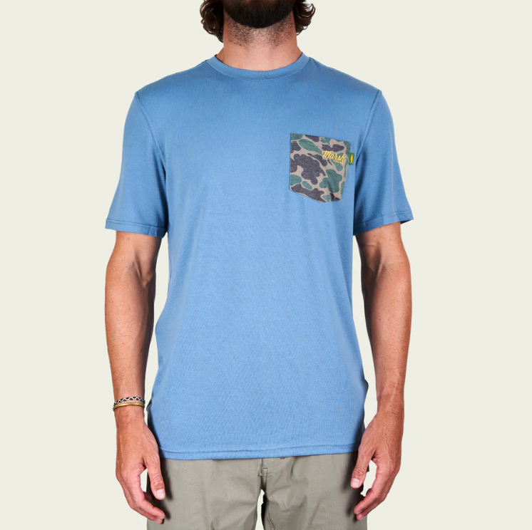 Marsh Wear Mirage Blue Tee