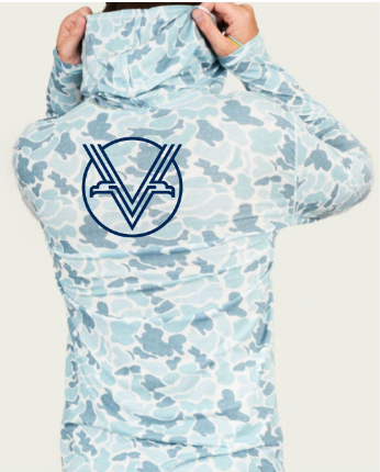 Marsh Wear Teal Camo Hoodie