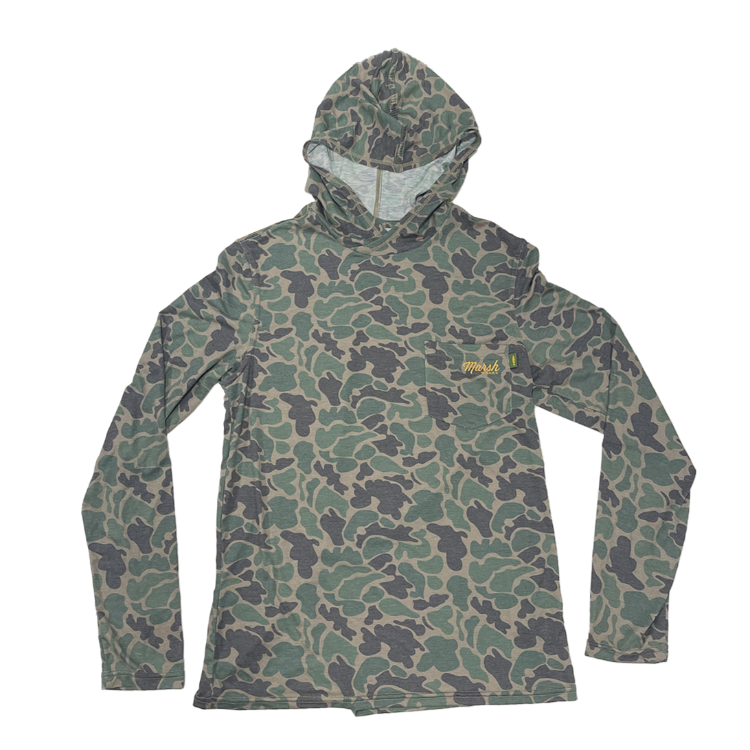 Marsh Wear Green Camo Hoodie